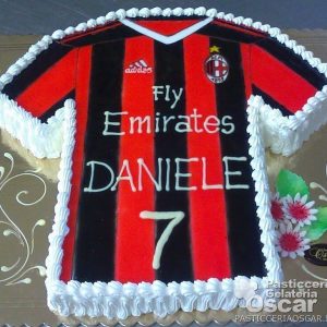 Torta Milan compleanno