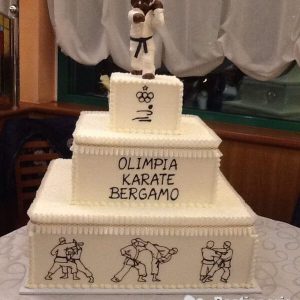 Torta Karate compleanno