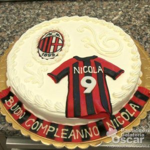 Torta Milan compleanno