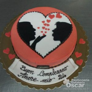 Torta per San Valentino