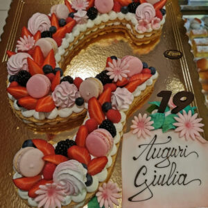 Torta Lettera compleanno