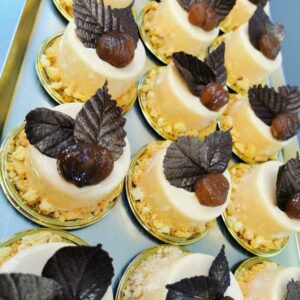 Monoporzione mousse catalana e marroni
