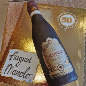 Torta Bottiglia compleanno