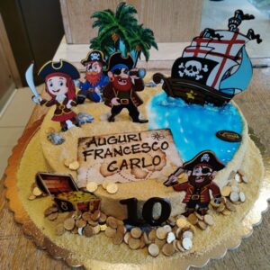 Torta Pirati Compleanno