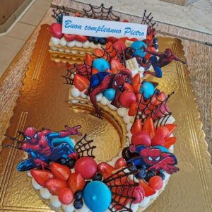 Torta Spiderman compleanno