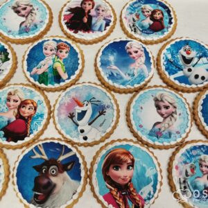 Biscotti decorati Frozen