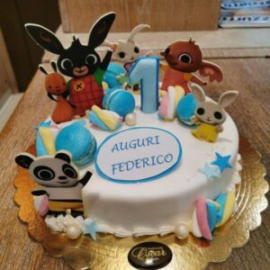 Torta Bing Bunny compleanno