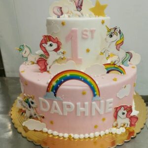 Torta Unicorni compleanno