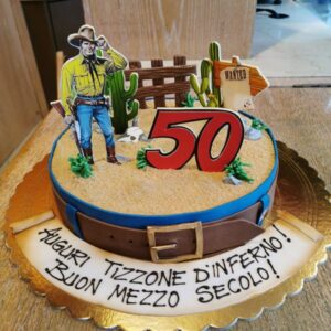 Torta Tex Willer compleanno