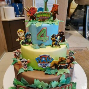 Torta Paw Patrol compleanno