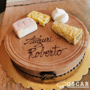 Torta Formaggi compleanno