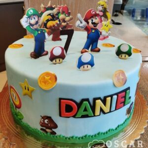 Torta Super Mario compleanno