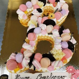 Torta Lettera compleanno