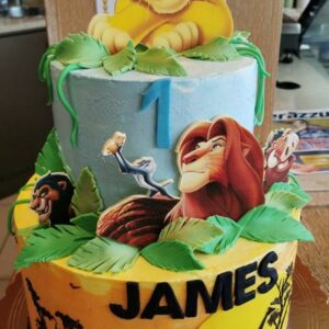 Torta Re Leone compleanno