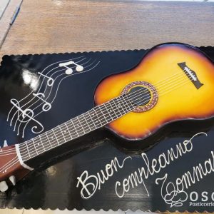 Torta Chitarra compleanno
