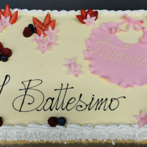 Torta per Battesimo