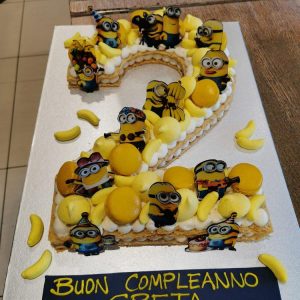 Torta Numero compleanno