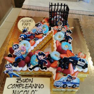 Torta Numero compleanno