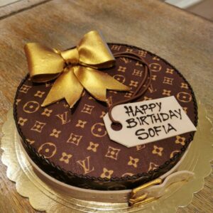 Torta Louis Vuitton compleanno