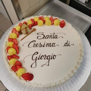 Torta per cresima