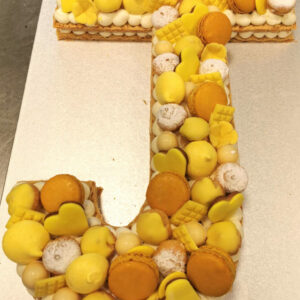 Torta lettera compleanno