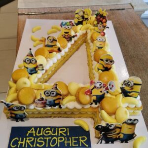 Torta Numero compleanno