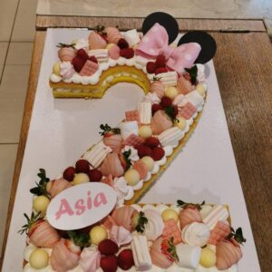 Torta Numero compleanno