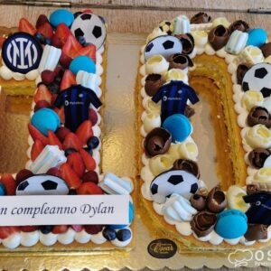 Torta Numero compleanno